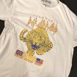 Def Leopard tee